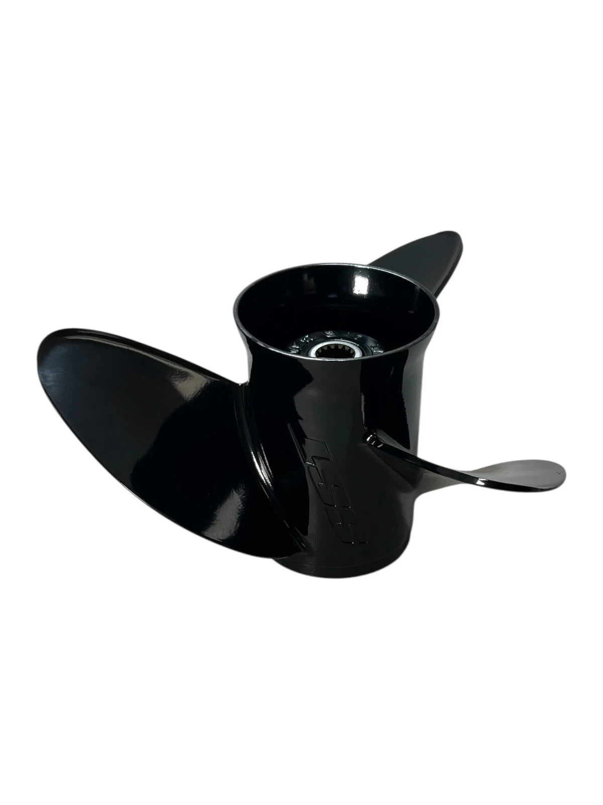 Evinrude Johnson 3 X 14 3/4 X 17 LH, Black SST SS Propeller, 176616, , OEM