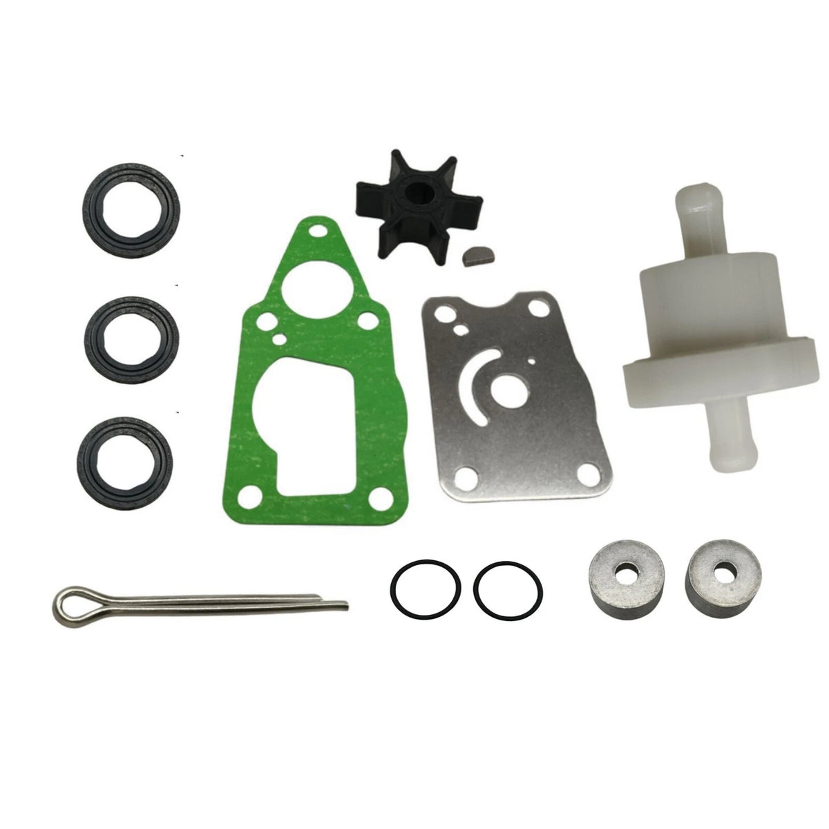 Maintenance Service Kit 17400-91860 for Suzuki DF4 DF5 DF6 Outboard 15410-98500