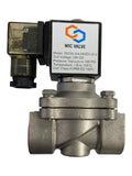 WIC Valve 2SCW-3/4-24VDC-D-V, Vacuum to 100PSI Solenoid, Coil Voltage 24V