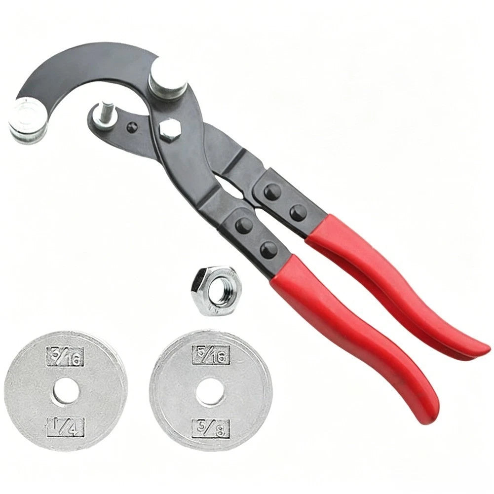 4 in 1 Manual Pipe Bender Tool for Copper Aluminum Metal Tubes HVAC Use