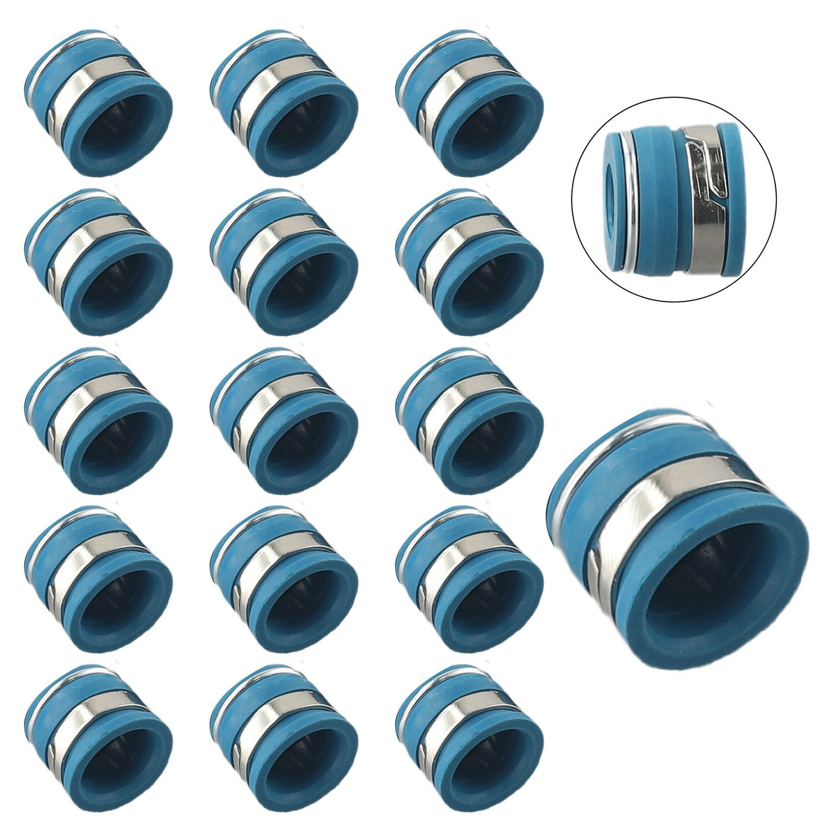 Easy to Use Valve Stem Seals for Chevy for Chevrolet Small Block 16pcs