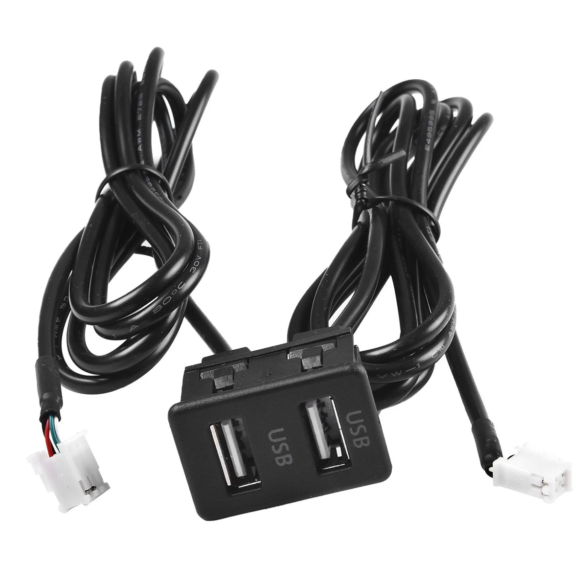 Dual USB for Port Panel Extension for Car for Dash Mount Reliable and Practical