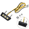 High Quality 12V LED License Plate Light for Motorcycle Improved Visibility