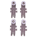 4X 8268743 WP8268655 Upper Dishwasher Rack Wheel Forwhirlpool Kenmore KitchenAid