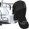 Full Outboard Boat Motor Engine Hood Cover 100-150HP BLACK Universal Trailerable