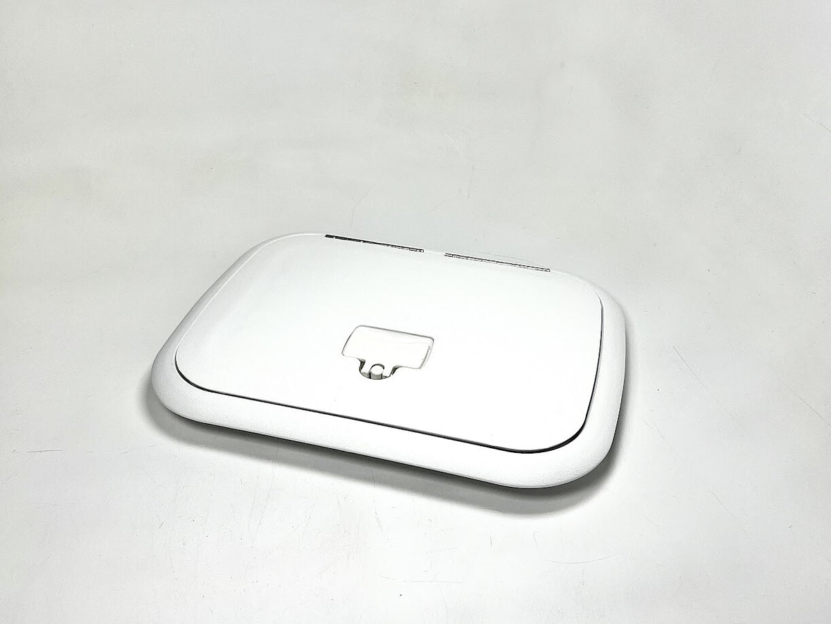 '- - Jim Black 9in X 12in, Boat Deck Hatch Lid, Polar White, OEM