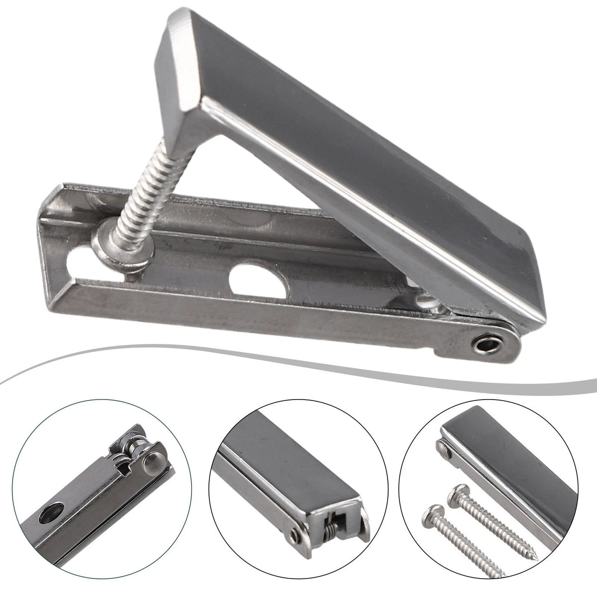 Craftsmanship in These Stainless Steel Catches Keeps Your Doors Securely Open