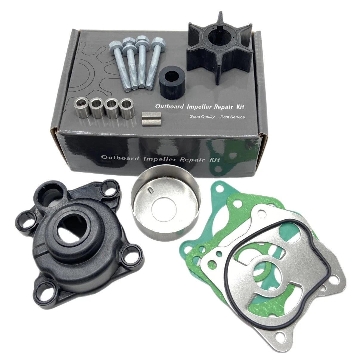 Honda Marine 4 Stroke 35 40 45 50 HP Motor Water Pump Impeller Kit 06193-ZV5-020