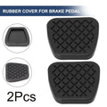 High Quality Brake Clutch Pedal Replacement 2pcs Black Easy Installation