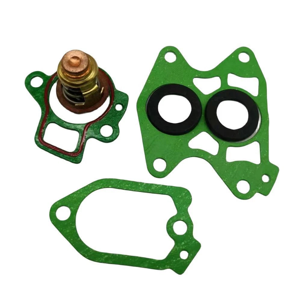 Thermostat & Gasket for Yamaha Outboard 75 80 90 HP (2-Stroke) (688-12411-10, 688-12411)