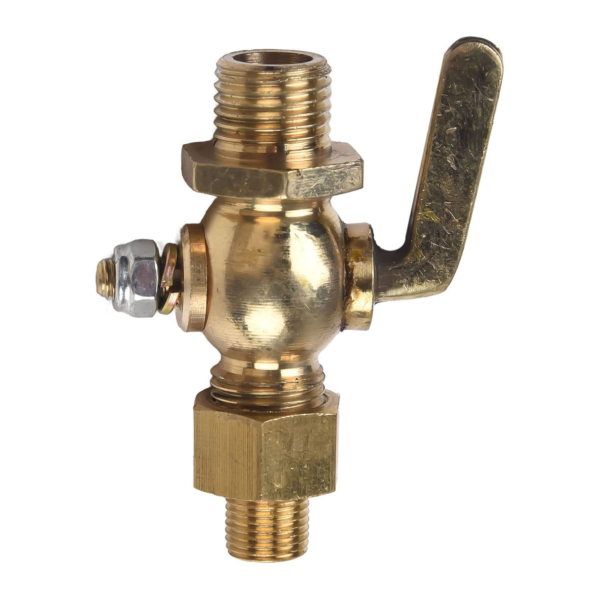 6.5*4.5CM Brass Petcock 1/8\-1/4\ Fuel Tap Suitable for Vintage Motorcycles