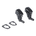 Car Windshields Washer Nozzle Jet 04806312AA 2pcs ABS Black Parts Glasses