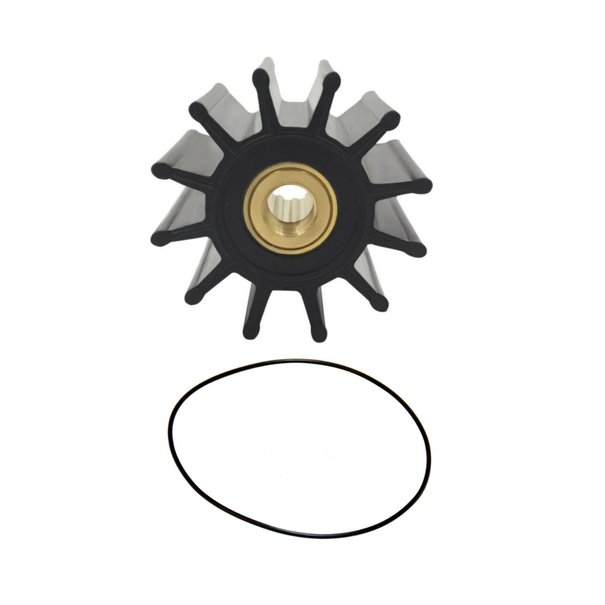 Impeller & O-Ring Replaces Sherwood: 27000K, Cummins 3974456 SMX Super 27