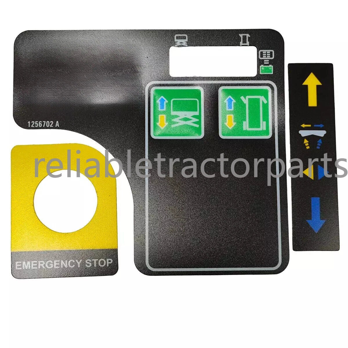 Control Box Decal 1256702 for Genie GS-2032 GS-2046 GR-12 QS-12R GS-1532