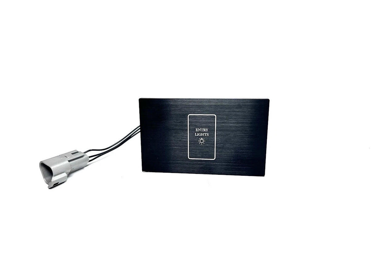 '- - Everswitch 29101365, Entry Light Panel, KP 1K, Black Finish