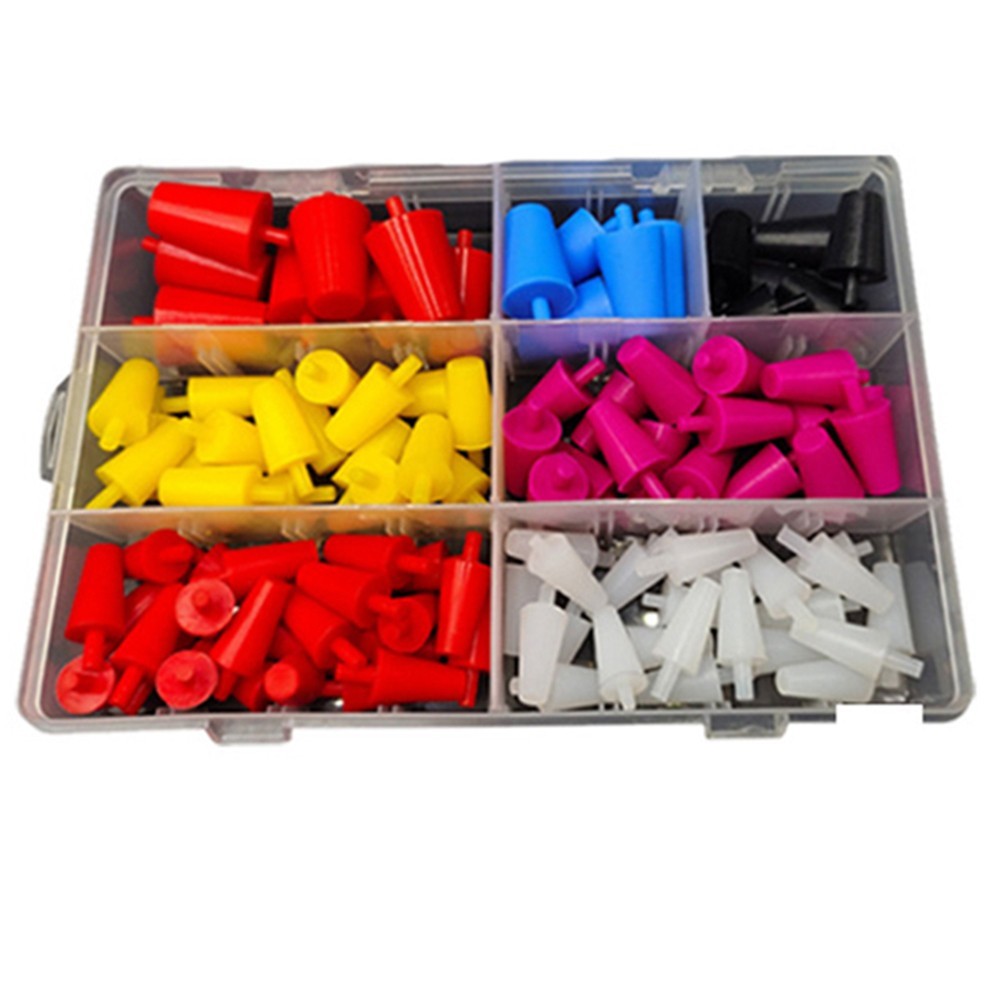 Tapered Silicone Cones Assortment of 60 Pieces for High Temperature Tasks