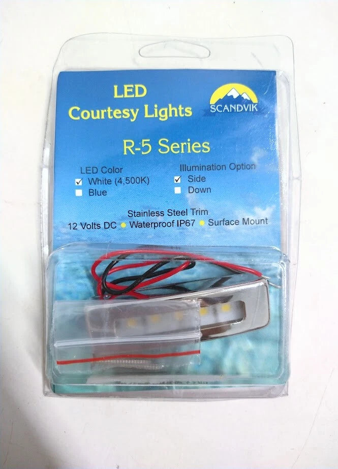 Scandvik 41381P, White LED Courtesy Light