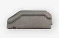 Azimut Seat Cushion, 47 1/2in X 20 1/4in X 7 1/4in, SS Mounts
