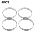 For Custom Fit Solution 4x 72 6mm to 74 1mm Aluminum Hub Centric Rings for