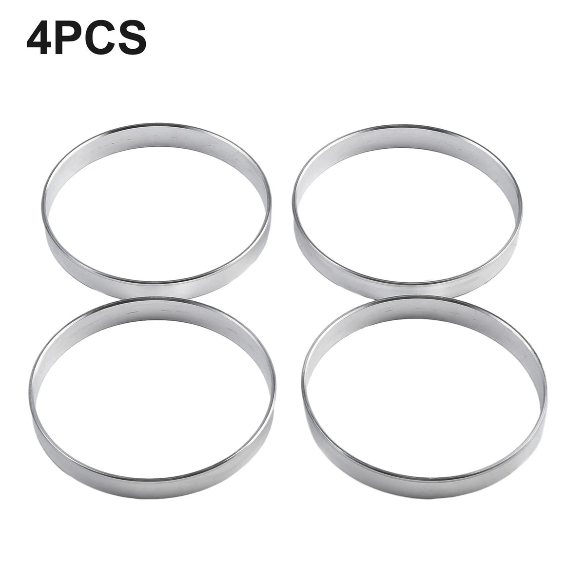 For Custom Fit Solution 4x 72 6mm to 74 1mm Aluminum Hub Centric Rings for
