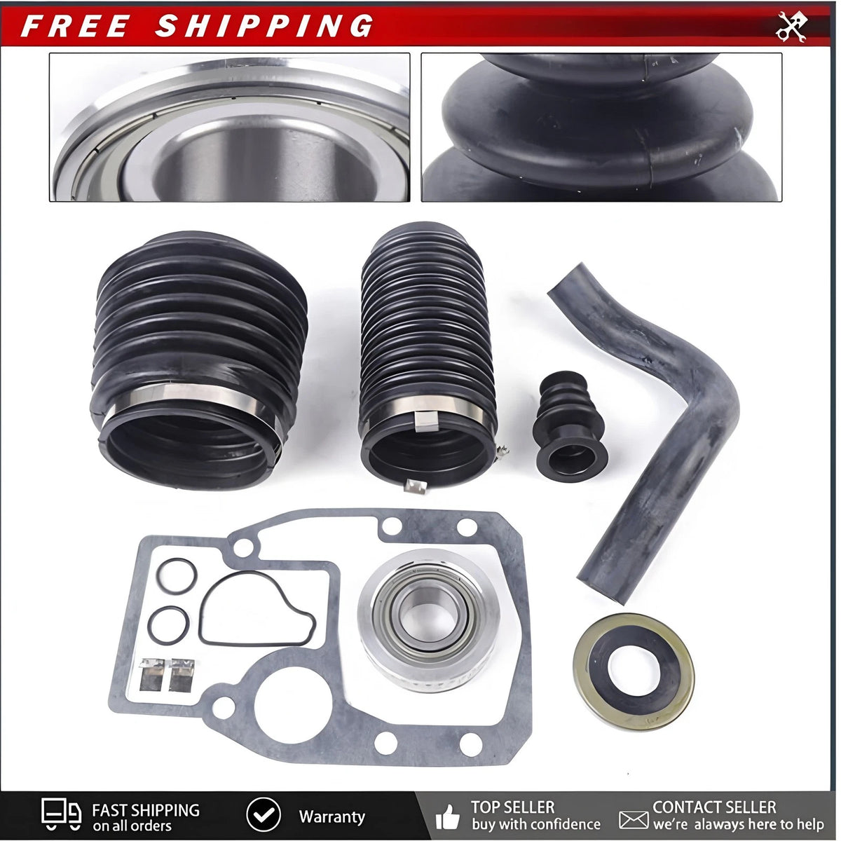 Gimbal Bearing Bellow Kit for Volvo Penta SX-S SX-C SX-R SX-M DP-S 508105