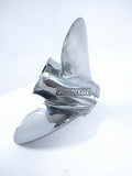 Honda Marine 3 X 13 1/4 X 17 LH, Stainless Steel Propeller , 08M60-ZW7-B10