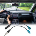 2x Car for FM AM Radio Adapter Cable-Fakra Z to DIN Accessories 15cm