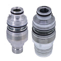 Flat Face Coupler Kit 6679837 6680018For Bob Cat 753 863 S175 S300 S650 T140 T180