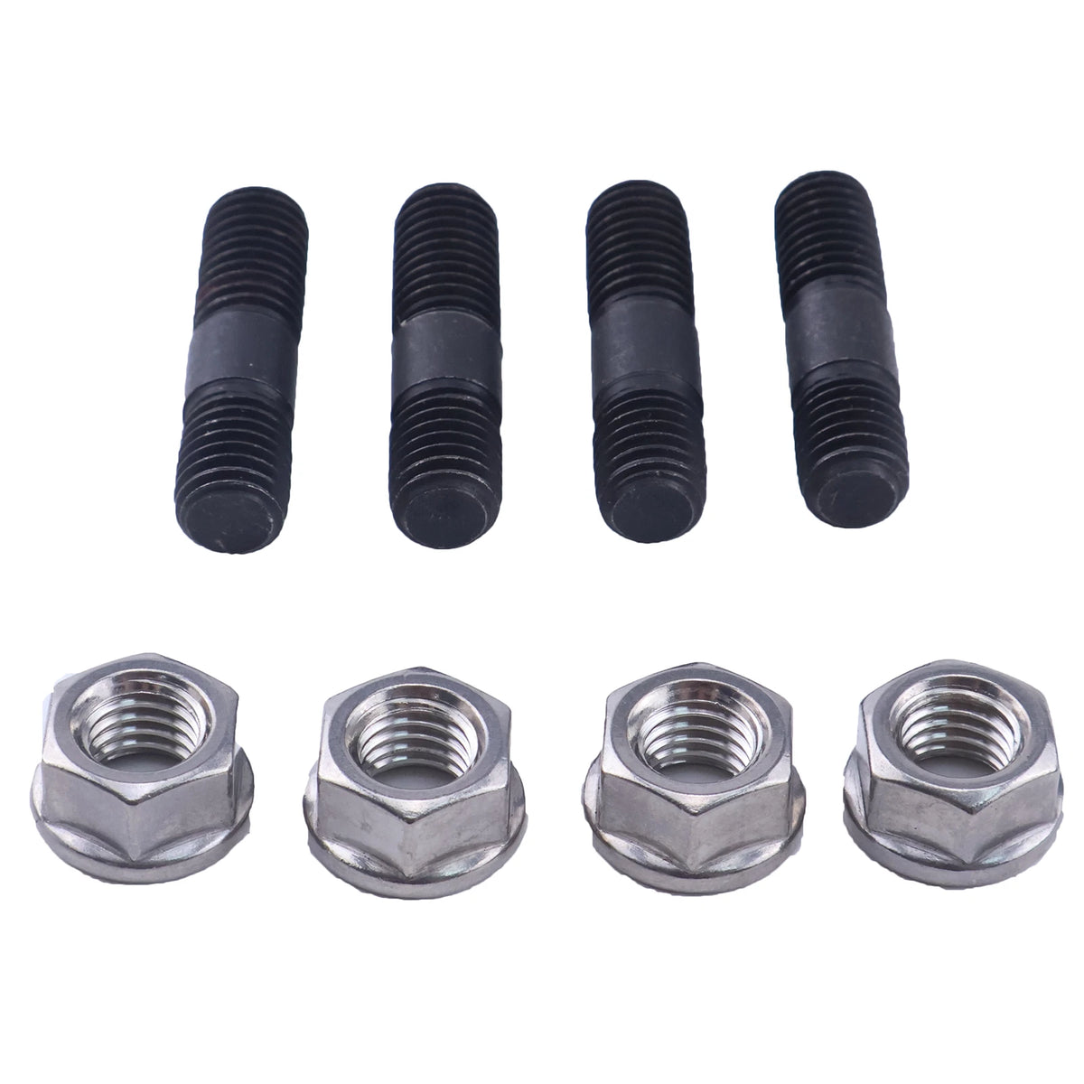 Turbo Mounting Studs / Nuts 3818824 4931642 for 89-07 Dodge Cummins 5.9L 12V 24V