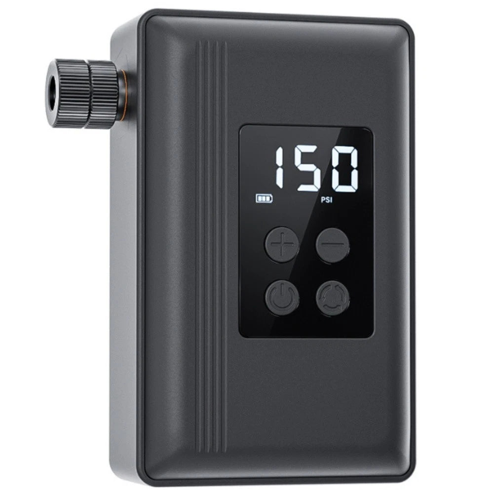 Portable Electric Bike Pump with Digital Pressure Screen High Pressure Inflator