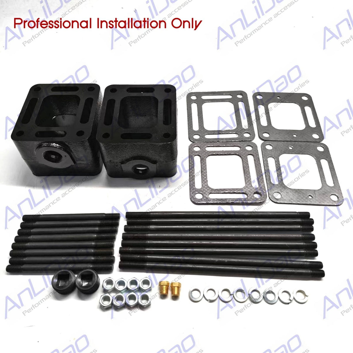 MerCruiser 3" Exhaust Manifold Riser Spacer Kit mc2093320a3 3320 93320a13