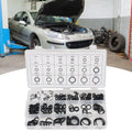 Premium Rubber O Ring Washer Seal Assortment Kit 225 Piece Black Car Air Gas