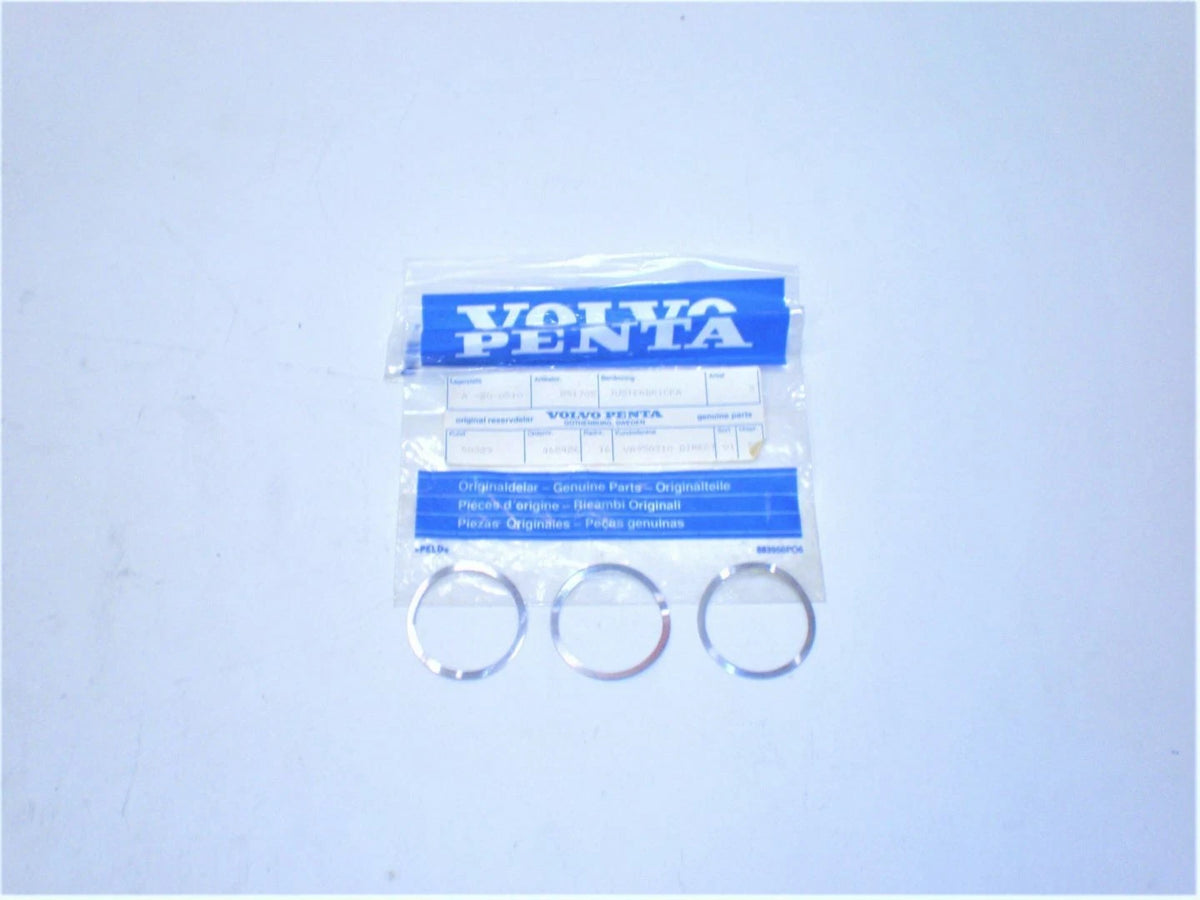 Volvo Penta 851705 *QTY 3* Marine Diesel Motor Adjusting Washer *FOR MS2L-E*OEM*
