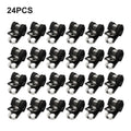 Sturdy Brake Tube Clips Rubber Lined P Clips 316 24Pcs Set Precise Fit