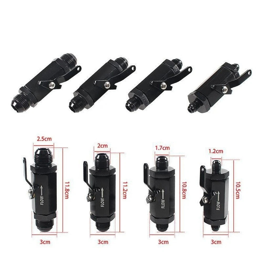 AN6 AN8 AN10 AN12 Aluminum Fuel System Check Valve One Way Flow Design