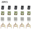 ??metal Fasteners for Car Panels Trim and Interiors - Pack of 20 Clips??