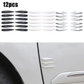 Protect Your Car's Value with 12PCS Car Protector Trim Strip Bumper Guard