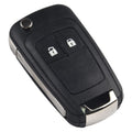 For 2 Button Folding Key Shell for Opel Astra J Corsa E Easy to Use and Install