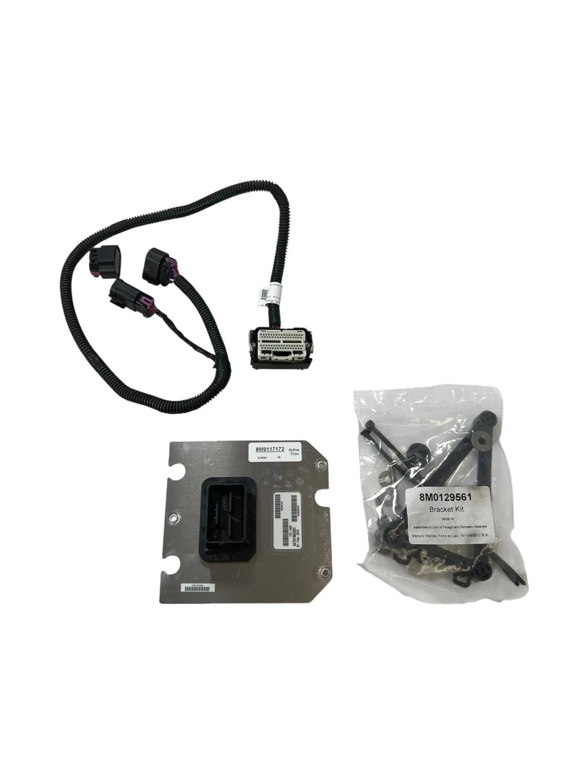 Mercury 8M0129437, Active Trim Kit for MFD, (without AT Pad) , OEM, 8M0065578