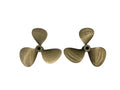 Michigan Dyna-Jet 26" X 30" X 1-3/4" Bore , 3 Blade Propeller Pair , Nibral