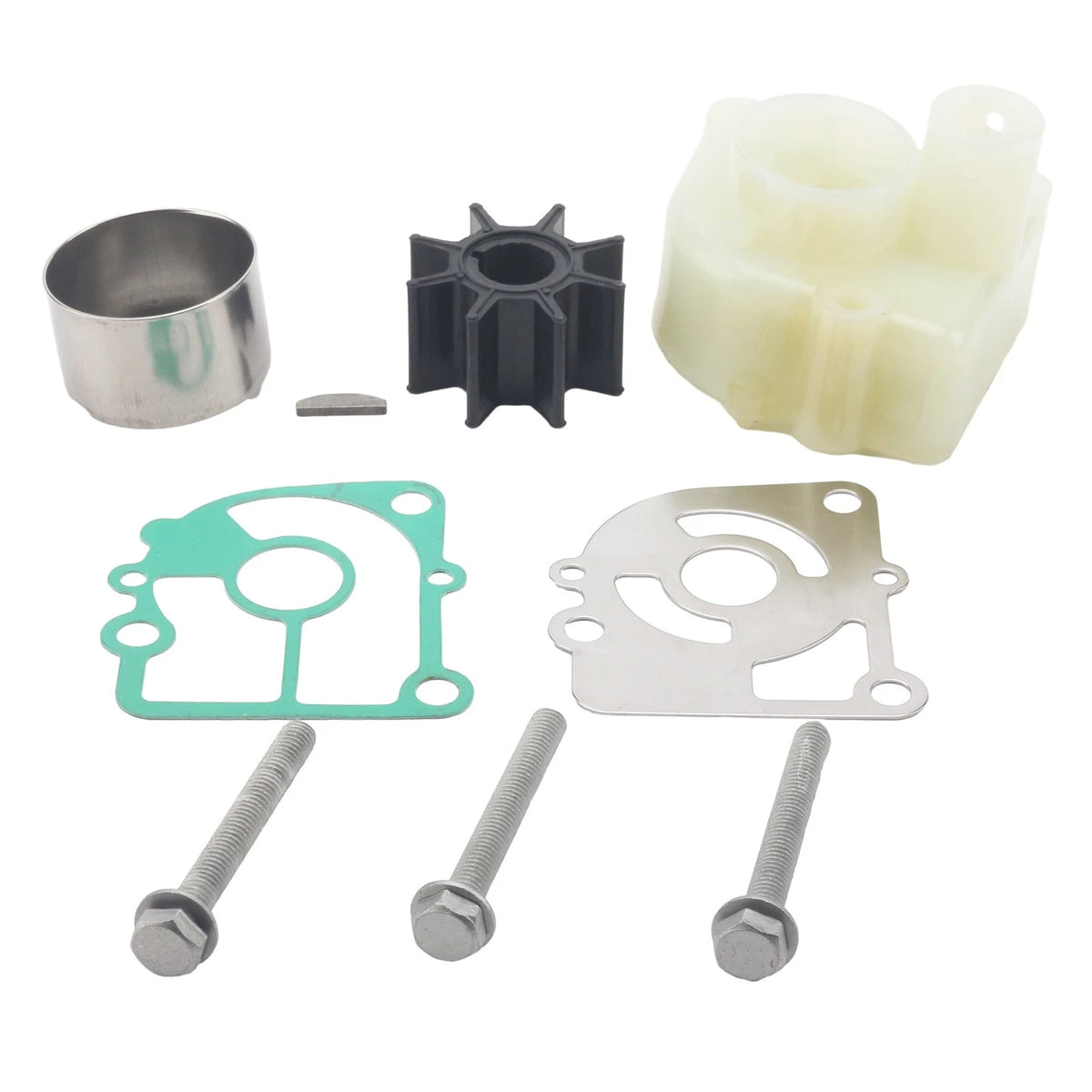 362-87322 Water Pump Repair Kit & Pump Case Upper 350-65016 for Tohatsu 9.9-18HP