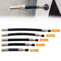 Tire Valve Stem Extension Adapter with Rubber Hose 100/130/150/18 0/210mm