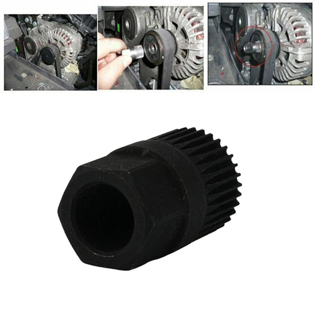 Tool Kit Pulley Removal 17*33*30mm 33 Alternator Clutch Black Wheel