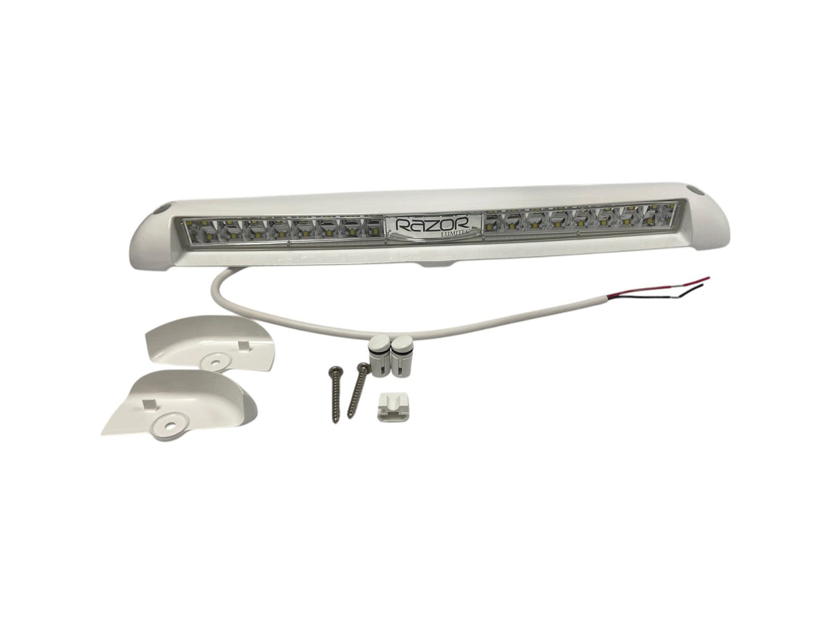 Lumitec 101586, Razor Light Bar 18" Flush Mount Flood, 10-30vDC