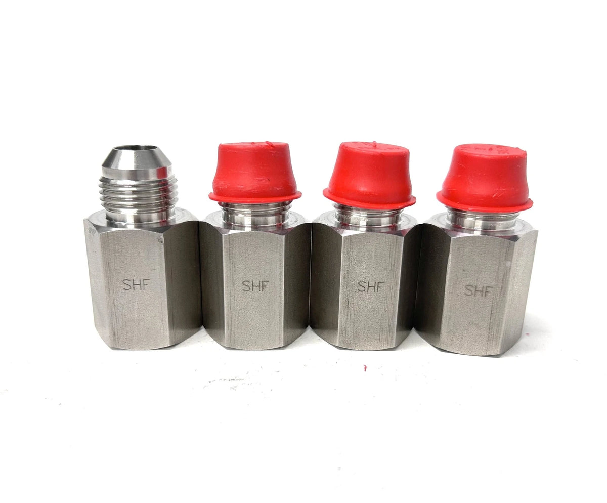 SHF PLMB2996, Stainless Steel Hydraulic Reducer Fitting - 4 Pack