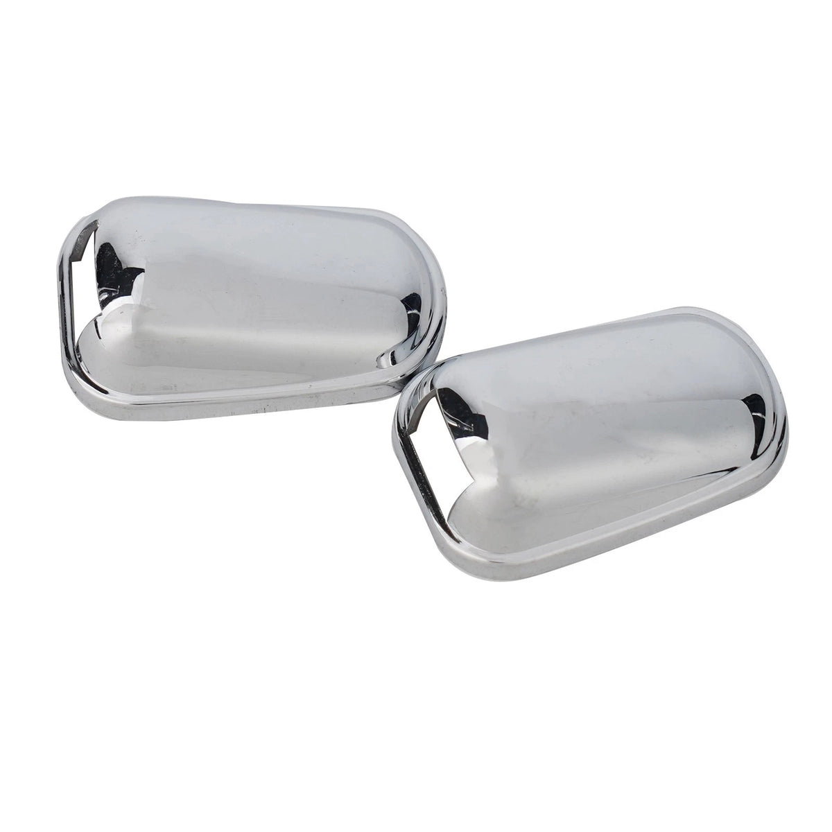 Water Jet Cover Car Chrome Windshield Washer Cap Wiper Nozzle Cover