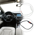 Steering Wheel Center 10*/set for Interior Replacement Trim ABS Accessories