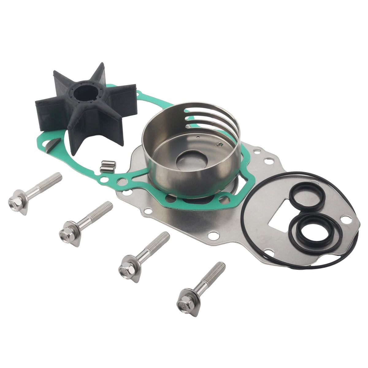 Water Pump Repair Service Kit for Yamaha Outboard 6CE-W0078-01 6CE-W0078-00