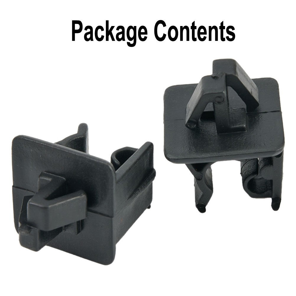 2pcs/Set Car Hood Prop Rod Holder Clips for Spare Parts Accessories