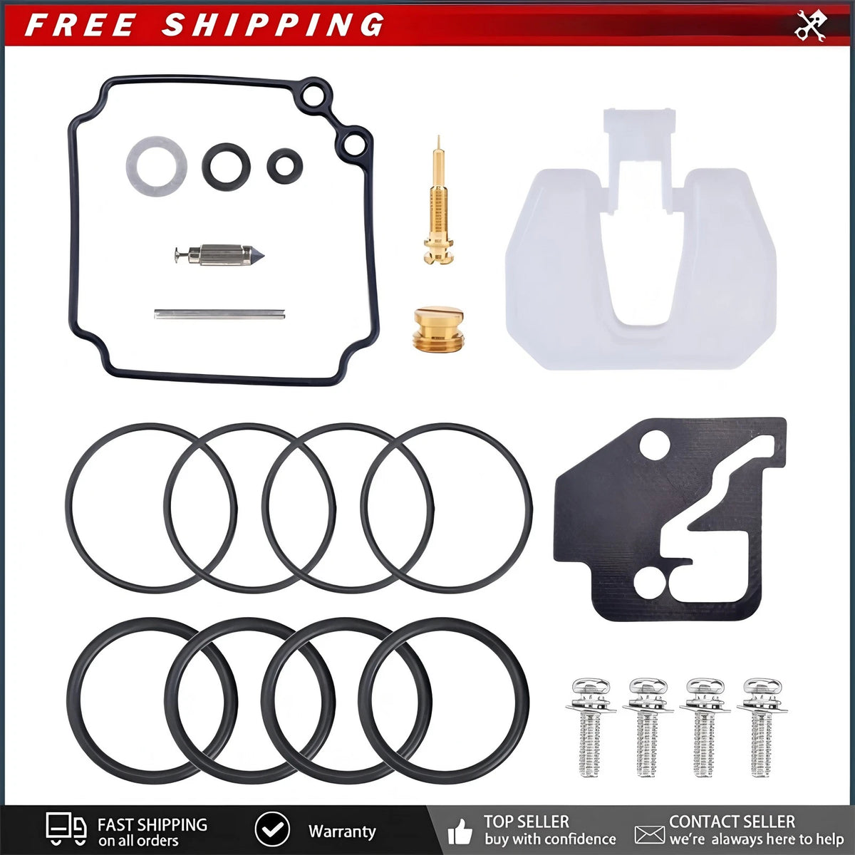 Yamaha Carburetor Repair Kit 62Y-W0093-01 62Y-W0093-11 T50 F40 F50